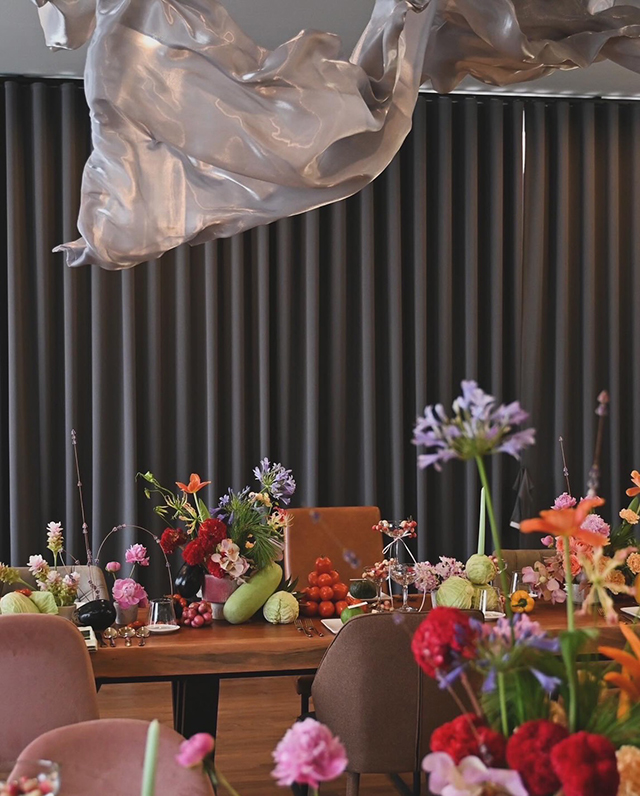 อาหารไทย Set menu ในรูปแบบ Vegetarian งาน Chef Table 