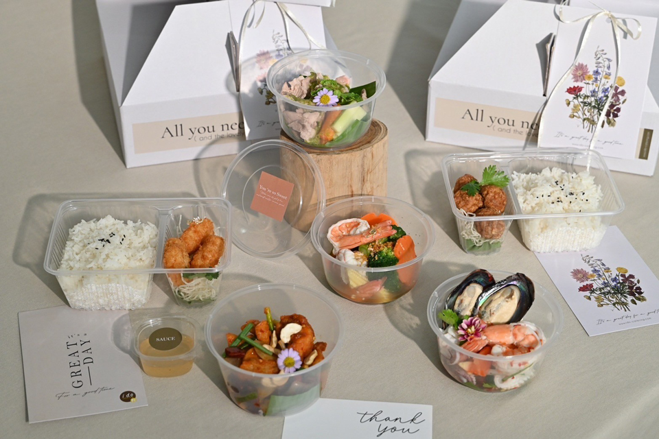 Food Box อาหารกล่อง Meal Box delivery แบบ Box set
