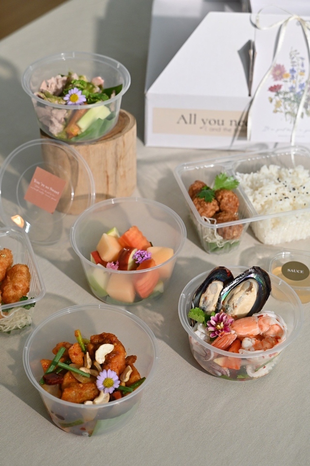 Food Box อาหารกล่อง Meal Box delivery แบบ Box set