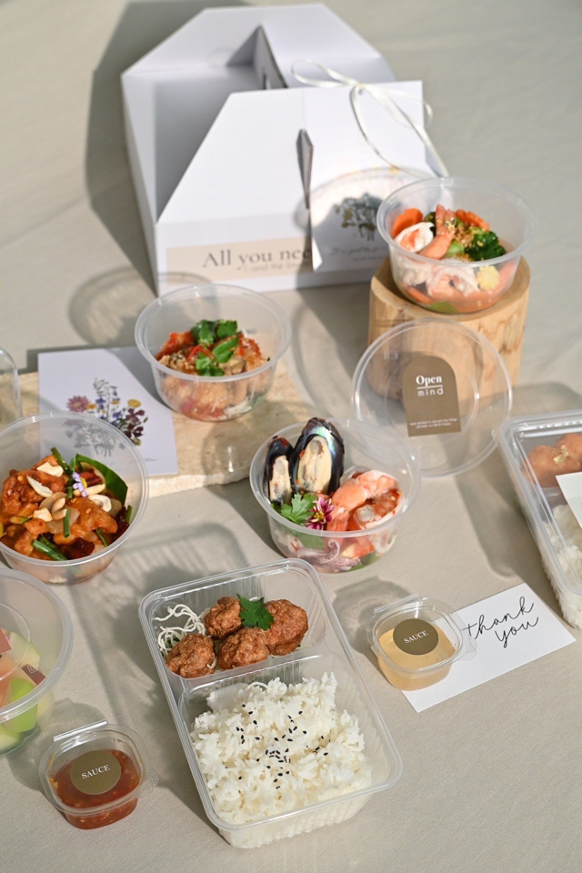 Food Box อาหารกล่อง Meal Box delivery แบบ Box set