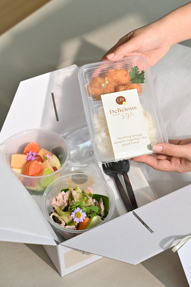 Food Box อาหารกล่อง Meal Box delivery แบบ Box set