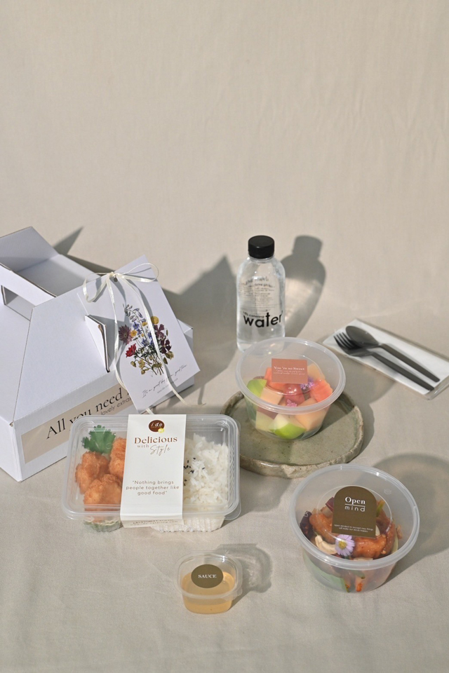 Food Box อาหารกล่อง Meal Box delivery แบบ Box set