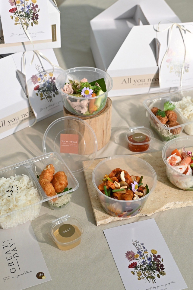 Food Box อาหารกล่อง Meal Box delivery แบบ Box set