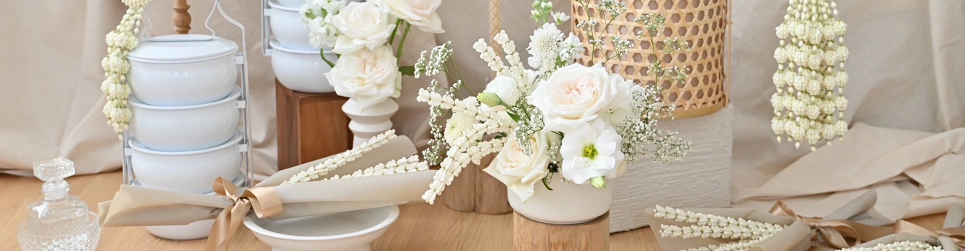 รับจัดงานทำบุญทุกประเภท ทำบุญเลี้ยงพระ ทำบุญบ้าน บริษัท ครบวงจร